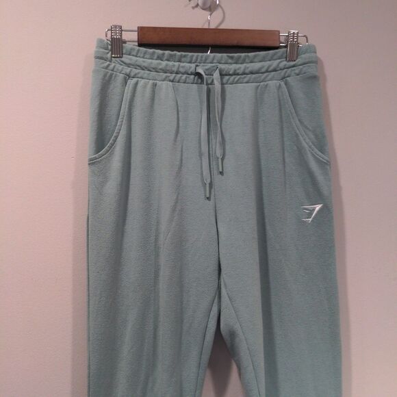 Gymshark Womens Training Pippa Jogger Sweatpants Size S Green Athleisure Viscose - Picture 2 of 13